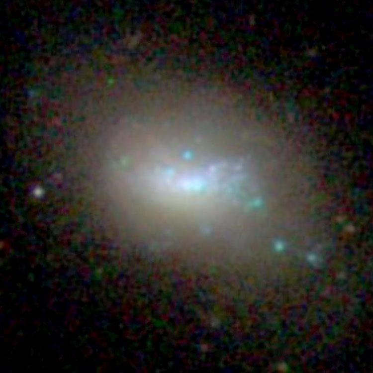 SDSS image of irregular galaxy NGC 4765