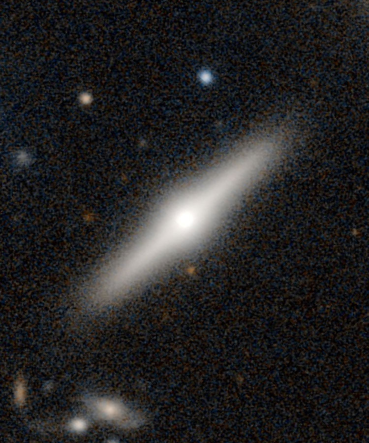 PanSTARRS image of lenticular galaxy NGC 4766