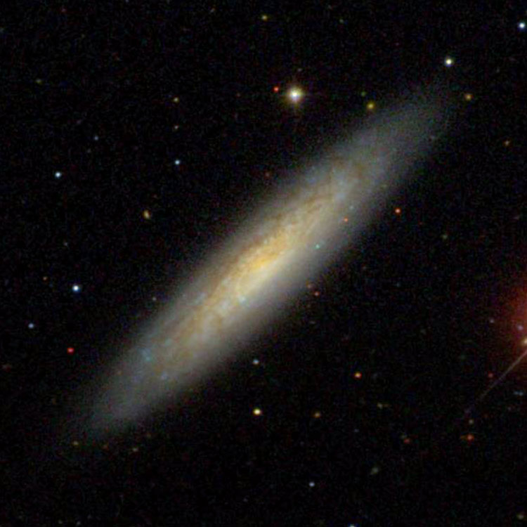 SDSS image of spiral galaxy NGC 4771