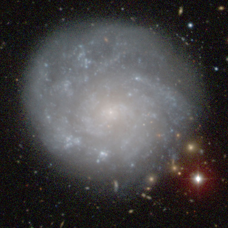 Carnegie-Irvine Galaxy Survey image of spiral galaxy NGC 4775