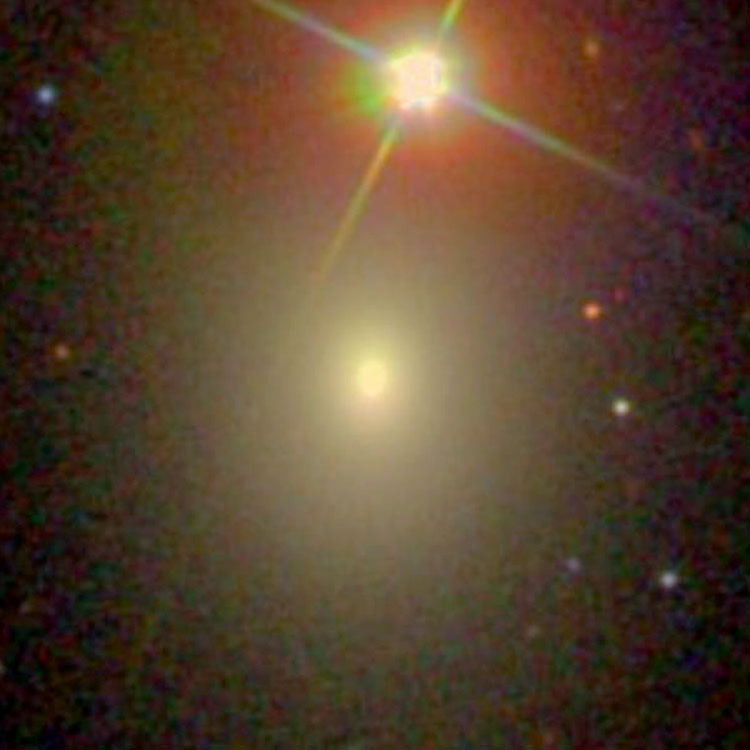 SDSS image of lenticular galaxy NGC 4789