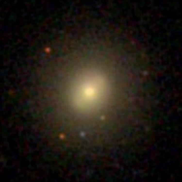 SDSS image of lenticular galaxy NGC 4850