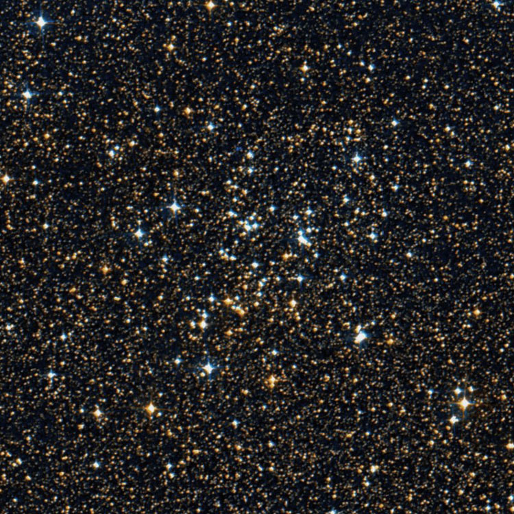 DSS image of region near open cluster NGC 4852
