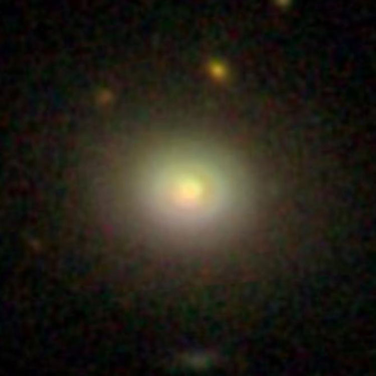 SDSS image of lenticular galaxy NGC 4853