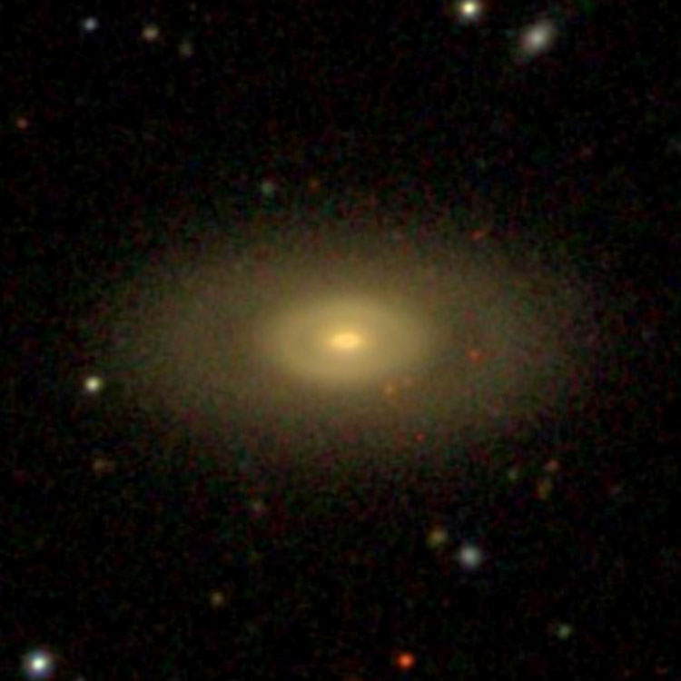 SDSS image of lenticular galaxy NGC 4859