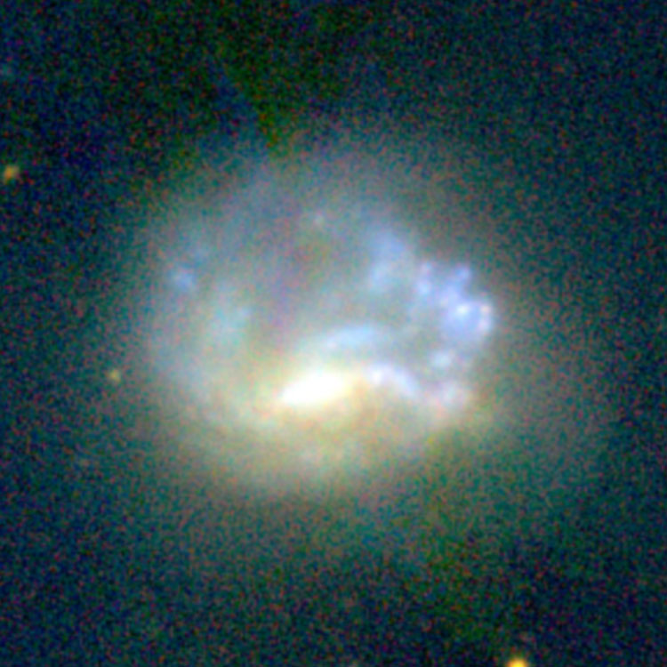 PanSTARRS image of spiral galaxy NGC 4890