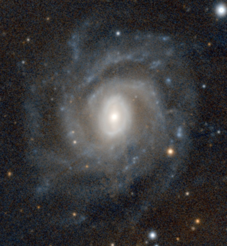 PanSTARRS image of spiral galaxy NGC 4897
