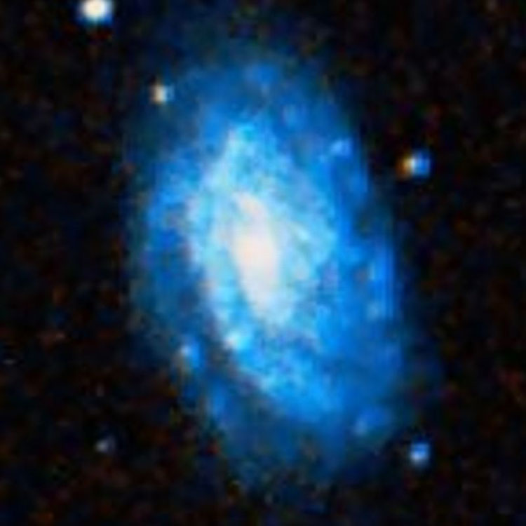 DSS image of spiral galaxy NGC 4899