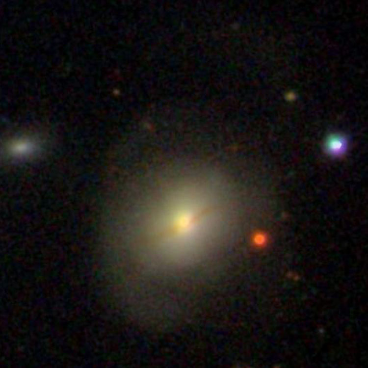 SDSS image of lenticular galaxy NGC 5007
