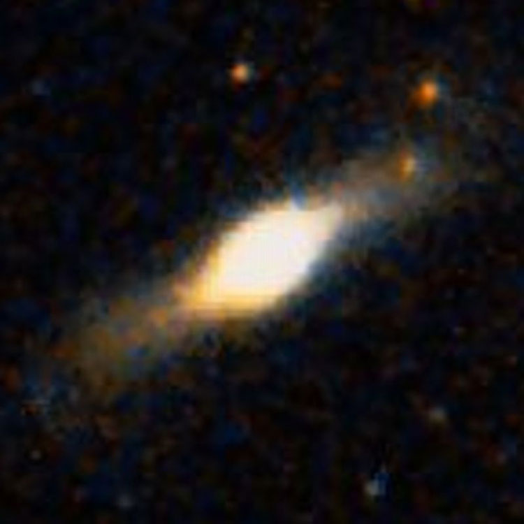 DSS image of lenticular galaxy NGC 5049