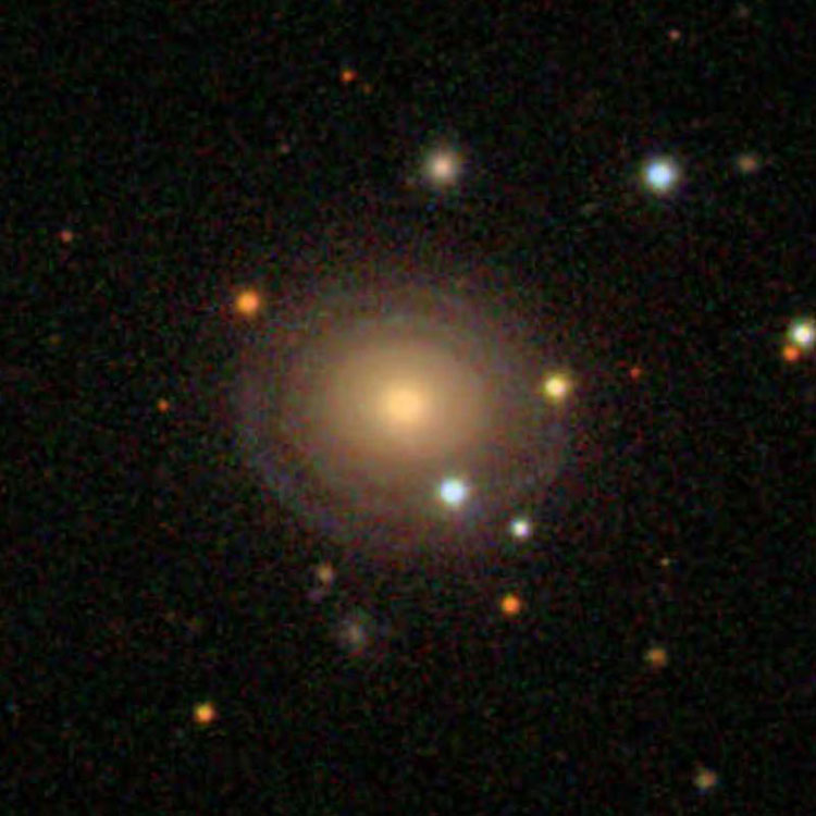 SDSS image of lenticular galaxy NGC 511