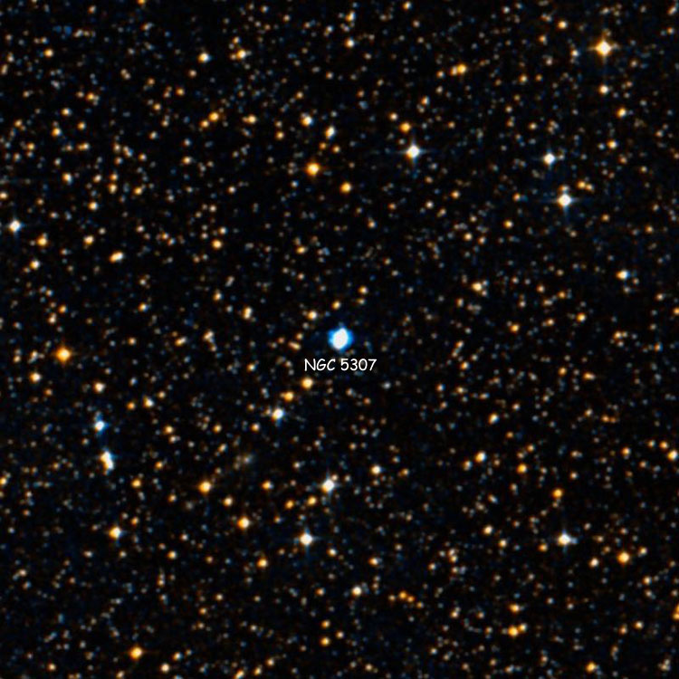 DSS image of region near planetary nebula NGC 5307