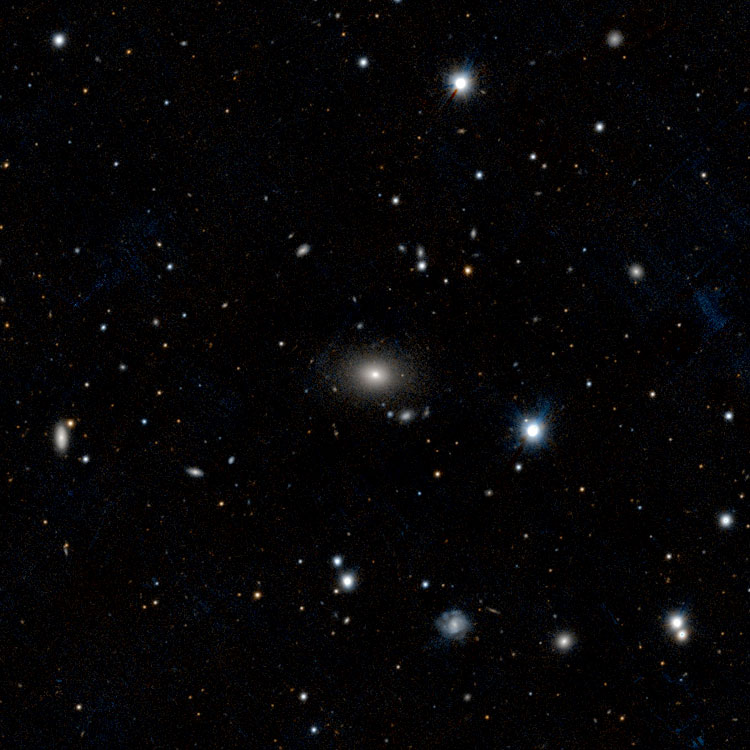 PanSTARRS image of region near lenticular galaxy NGC 5340