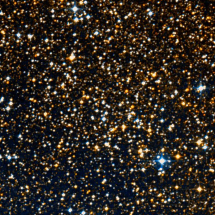 DSS image of region near open cluster NGC 5381