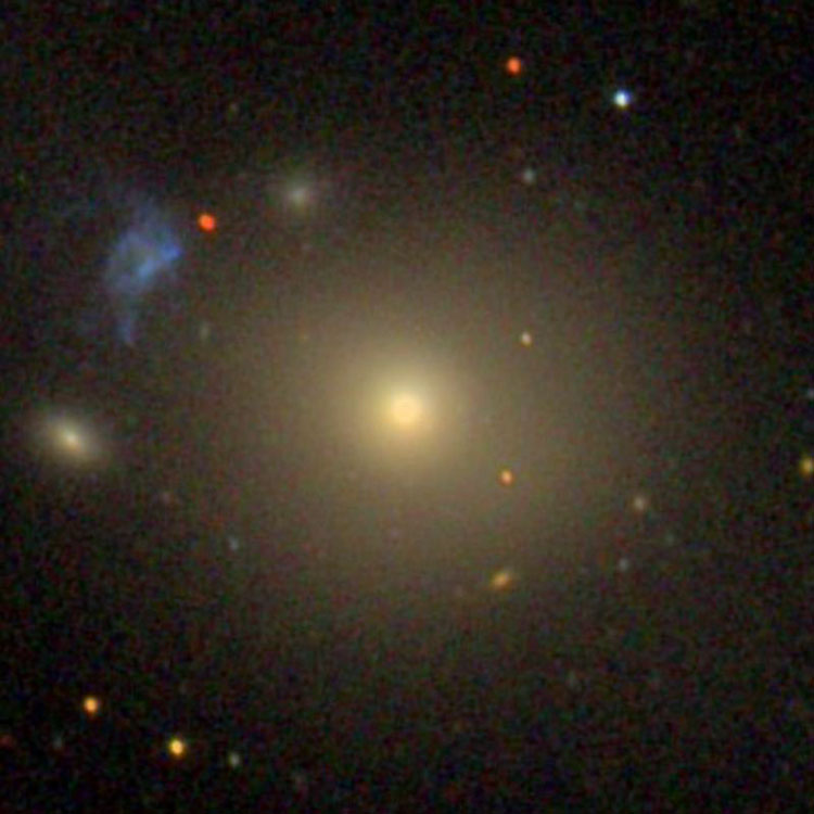SDSS image of lenticular galaxy NGC 541, also known as Arp 133