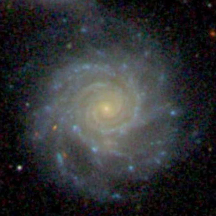 SDSS image of spiral galaxy NGC 5434
