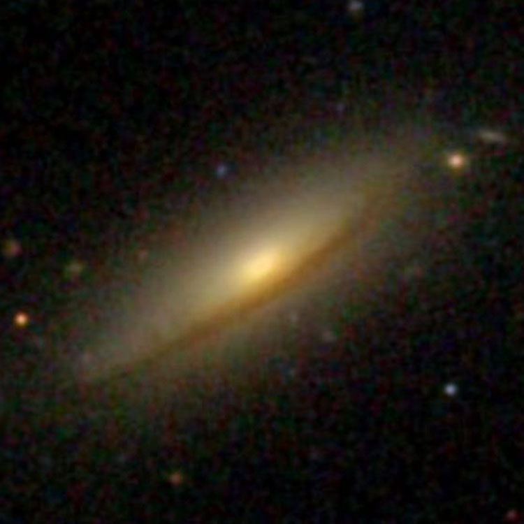 SDSS image of spiral galaxy NGC 5436