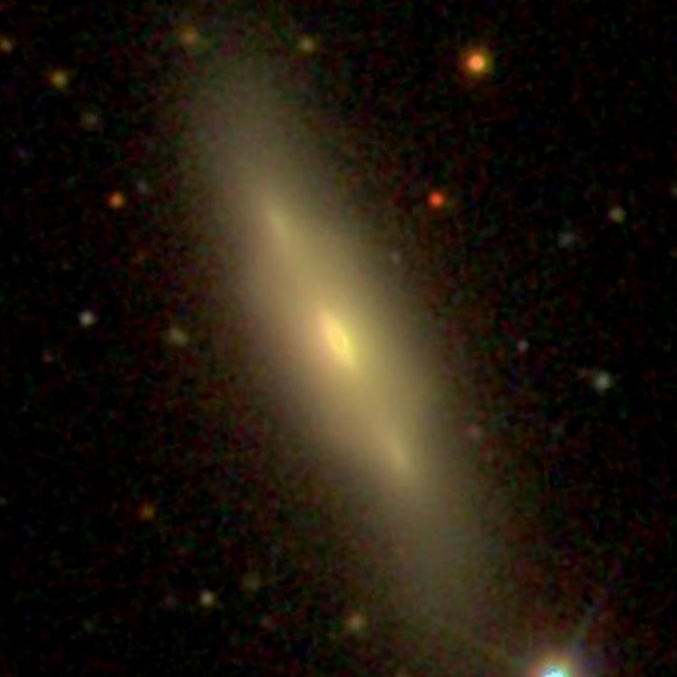 SDSS image of lenticular galaxy NGC 5445