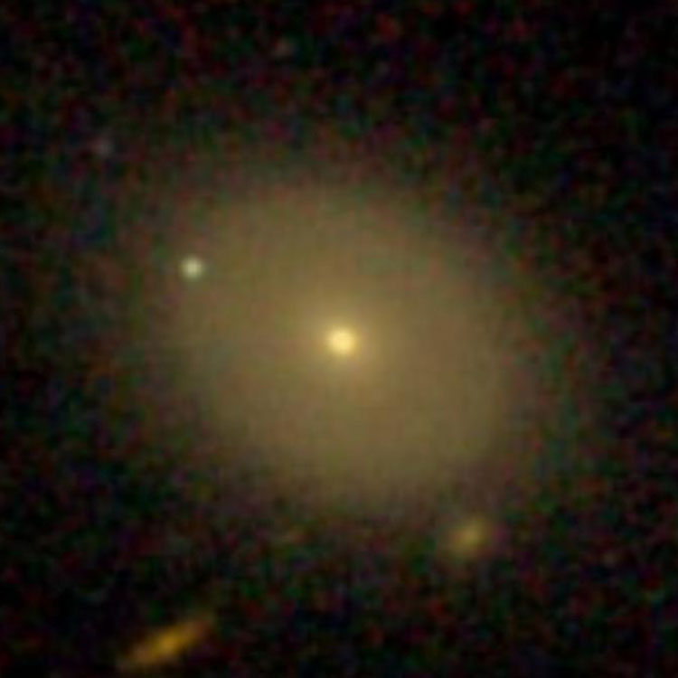 SDSS image of lenticular galaxy NGC 5501