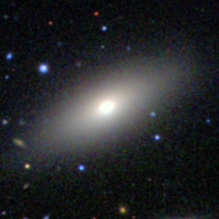 SDSS image of lenticular galaxy NGC 5549