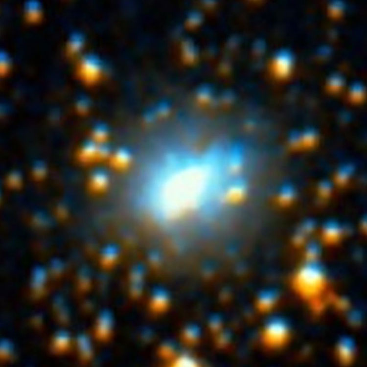 DSS image of lenticular galaxy NGC 5799