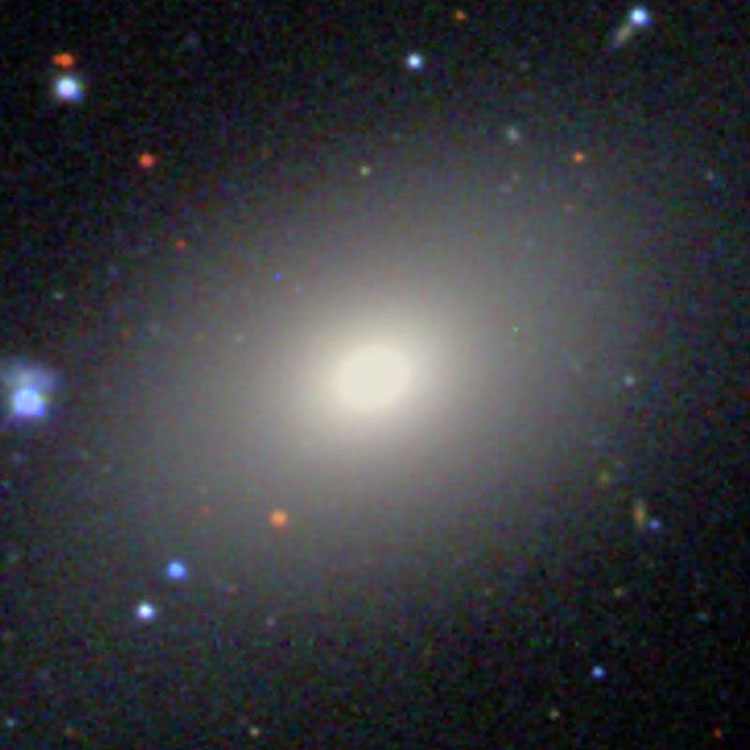 SDSS image of lenticular galaxy NGC 5869