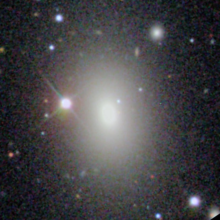 SDSS image of lenticular galaxy NGC 5872