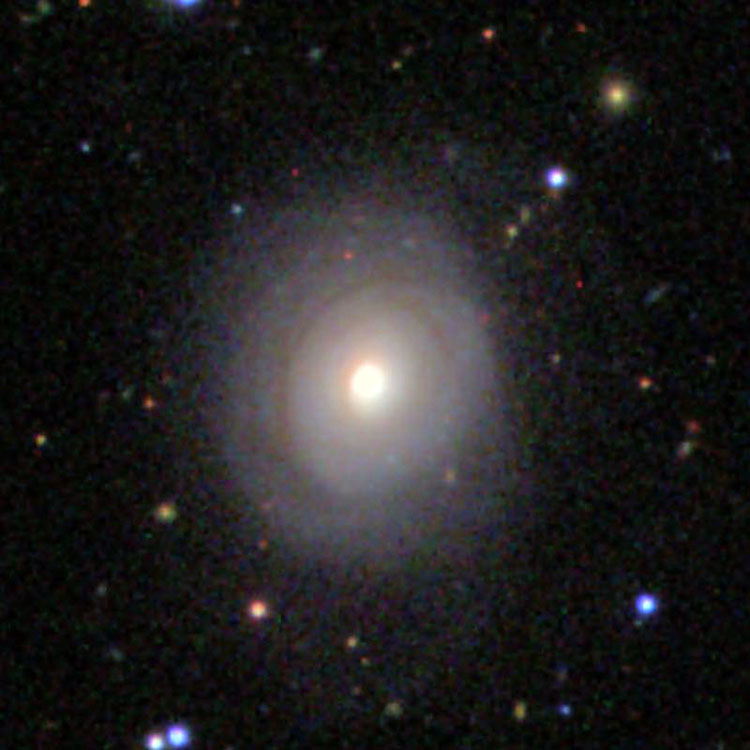 SDSS image of lenticular galaxy NGC 5887