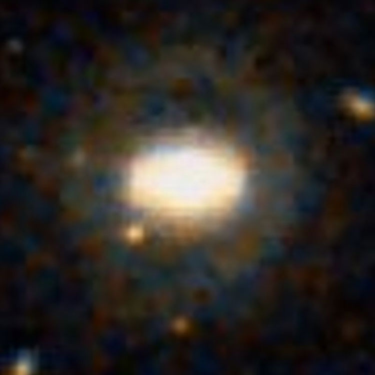 DSS image of lenticular galaxy NGC 589