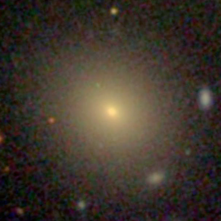 SDSS image of lenticular galaxy NGC 6039