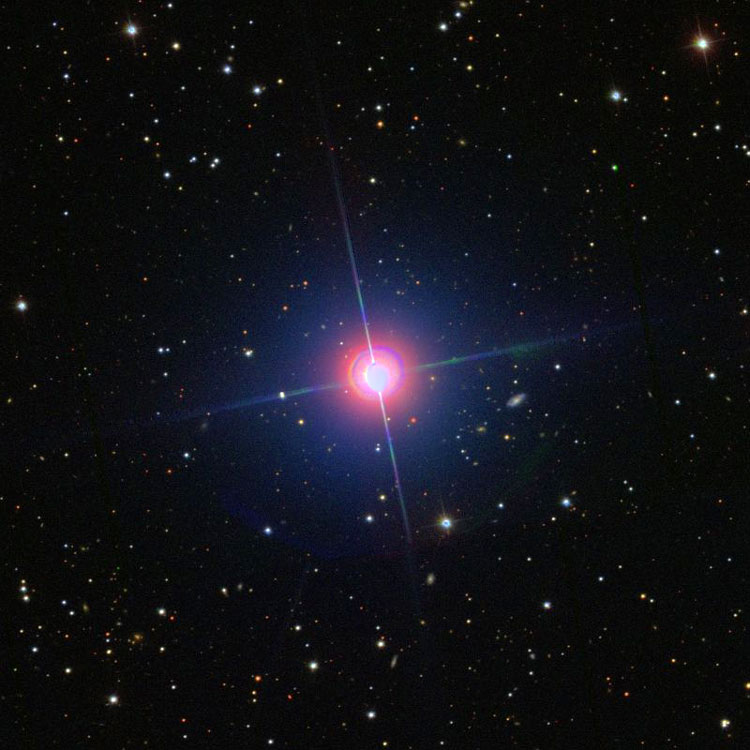 SDSS image of HD 144426, also cataloged as NGC 6049