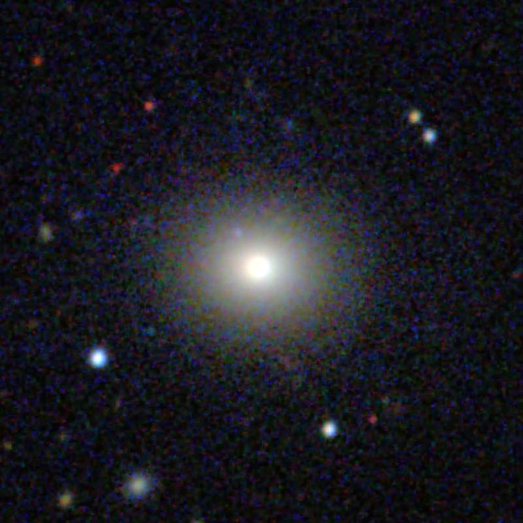 SDSS image of lenticular galaxy NGC 6170