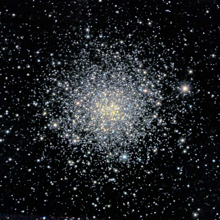 Misti Mountain Observatory image of globular cluster NGC 6171, also known as M107