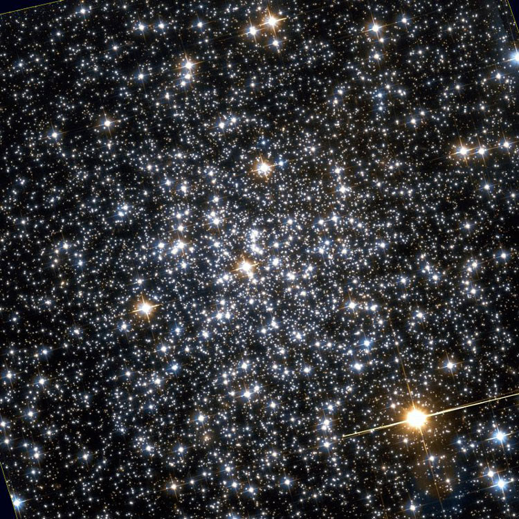 HST image of the core of globular cluster NGC 6352