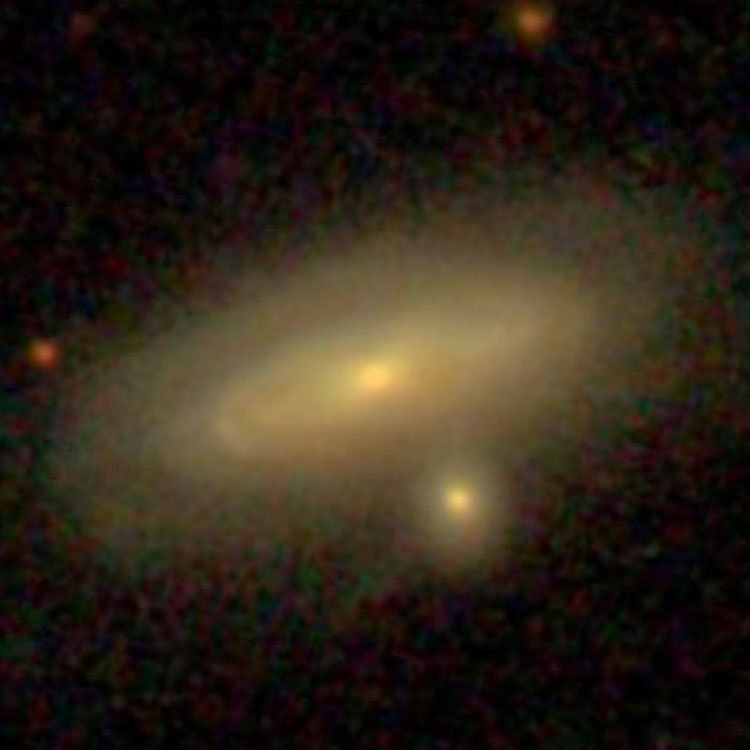 SDSS image of lenticular galaxy NGC 6358