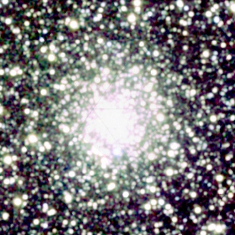 2MASS infrared image of globular cluster NGC 6380