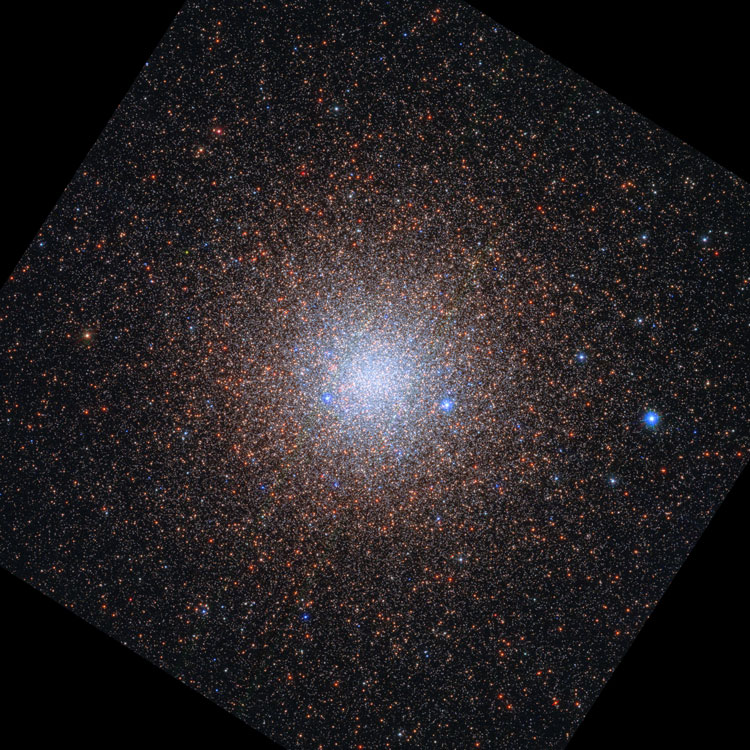 HST image of the core of globular cluster NGC 6441