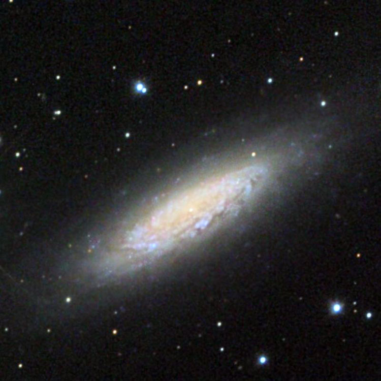 Misti Mountain Observatory image of spiral galaxy NGC 6503