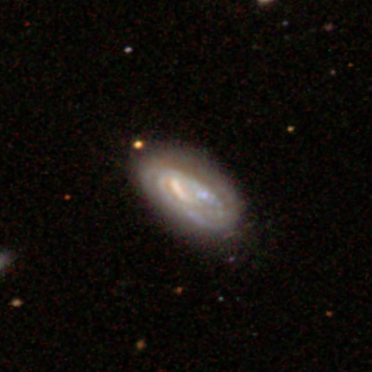 SDSS image of spiral galaxy NGC 652