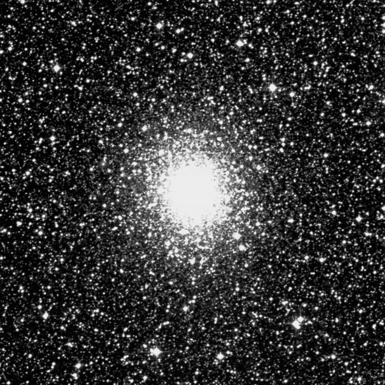 DSS image of region near globular cluster NGC 6541