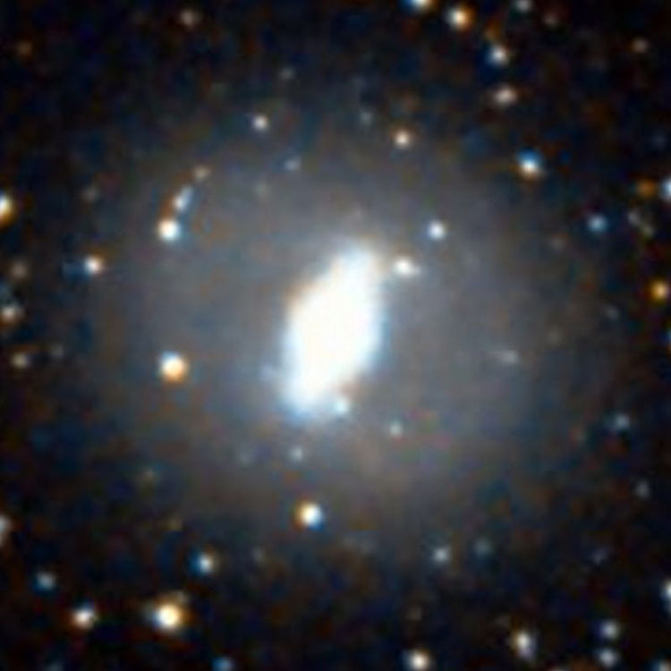 DSS image of lenticular galaxy NGC 6548