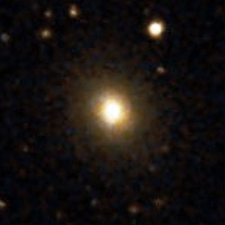 DSS image of compact galaxy NGC 6650