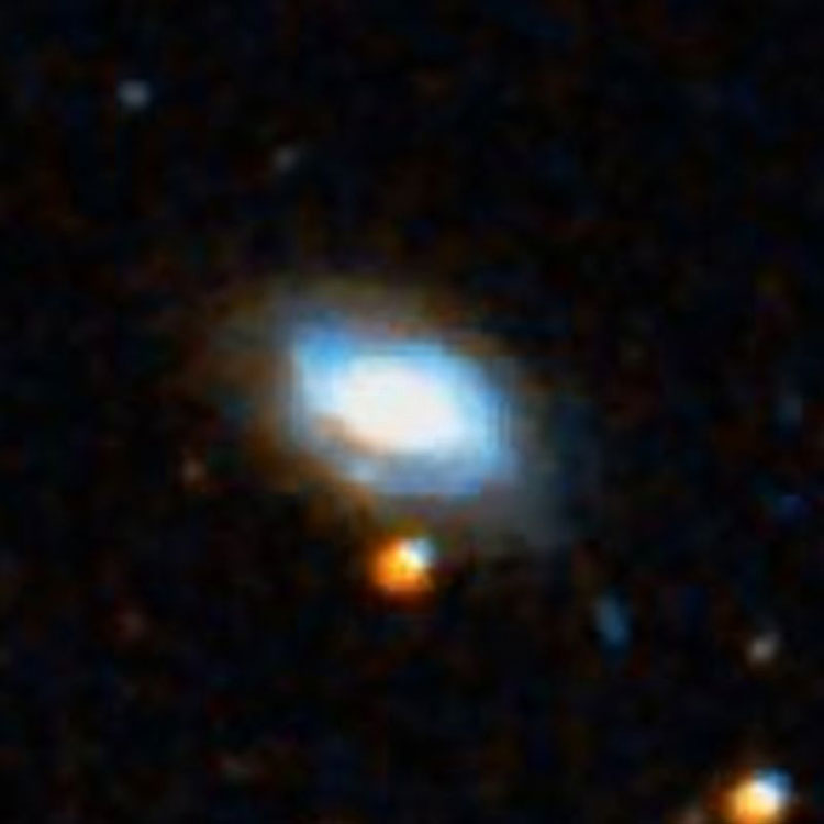 DSS image of spiral galaxy NGC 689