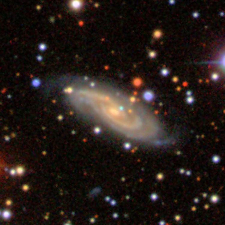 SDSS image of spiral galaxy NGC 6901