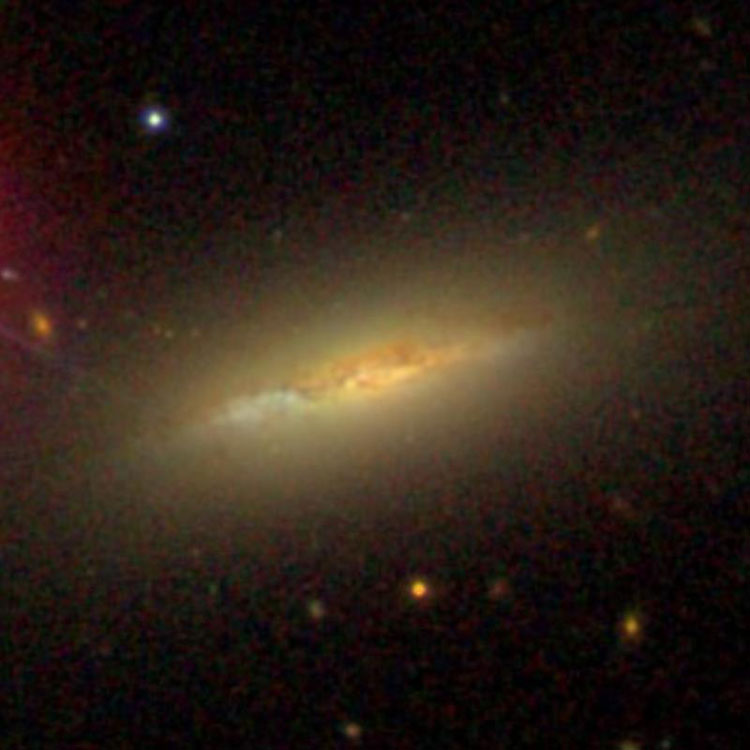 SDSS image of lenticular galaxy NGC 693