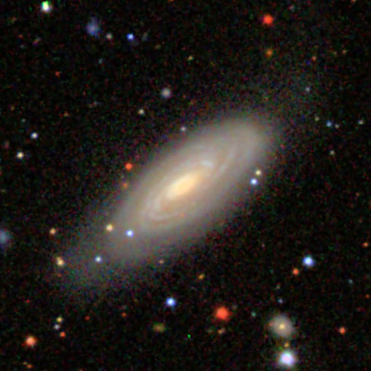 SDSS image of spiral galaxy NGC 6978