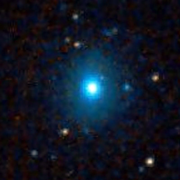 DSS image of lenticular galaxy NGC 6999