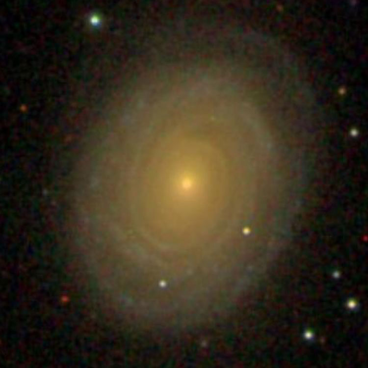 SDSS image of spiral galaxy NGC 7001