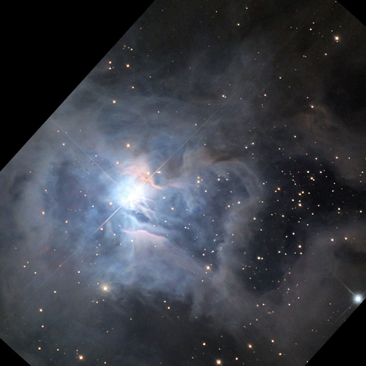 NOAO closeup of NGC 7023, the Iris Nebula