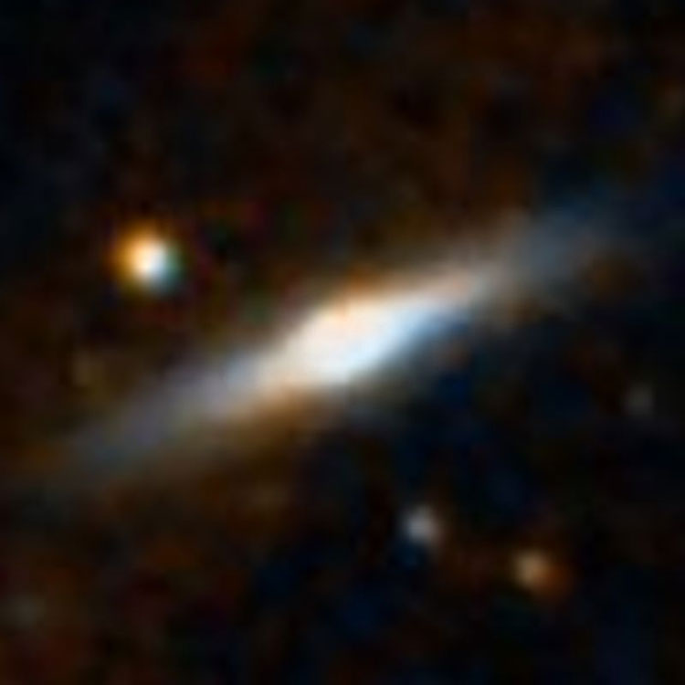 DSS image of lenticular galaxy NGC 717